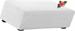 Tooli kate Ristk&uuml;likukujuline Velvet Jacquard kate Ottomani Jalahoobi Stretch Cover Tooli kate Ottomani (V&auml;rv : #10, Suurus : 145x70-95cm)