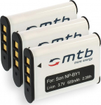 Battery np-by1 npby1 AZ1 for Sony HD Action Cam Mini with Wi-Fi/hdr-az1 (Kit), hdr-az1vr