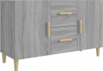 vidaXL Sonoma k&uuml;lgkapp K&uuml;lgkapp Mitmeotstarbeline kapp Seisev kapp Elutuba Esikus Hall Sonoma 100 x 36 x 60 cm Puidust materjal