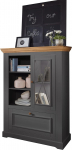 Highboard massiivsest m&auml;nnist hall kapp k&otilde;rge kapp (S x K x P) 108 x 152 x 42 cm