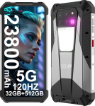 8849 Tank 3 Vastupidav nutitelefon 5G, 23800 mAh Android 14 V&auml;litingimustes kasutatav mobiiltelefon ilma lepinguta, 6,79-tolline veekindel Dual SIM Robust nutitelefon 512 GB, 32 GB RAM/200 MP p&otilde;hikaamera/OTG/GPS