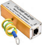 &Uuml;lepingekaitse Ethernet-v&otilde;rkude jaoks, RJ45 RJ11 adapter Thunder Arrester kaitse 5V, t&auml;ielik kaitse Mount RJ45 &uuml;lepinge kaitseks alates