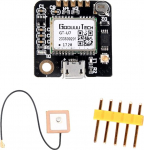 GT-U7 GPS-moodul GPS-vastuv&otilde;tja navigatsioonisatelliit EEPROM-iga, mis &uuml;hildub 6M 51 mikrokontrolleriga STM32 UO R3+ IPEX aktiivne GPS-antenn Arduino droonile Raspberry Pi lendamiseks