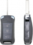 3 nupuga kaugjuhtimispult 433MHz Cayenne 2004-2011 koos ID46 kiibiga l&otilde;ikamata HU66 teraga