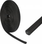 QUARKZMAN 10m Lange Kabelschutz Gewebeschlauch 16mm ID, Alkalifreie Glasfaserschlauch Isolierung Kabelschutzschlauch, Flexible Kabelschlauch Schwarz Hitzeschutzschlauch f&uuml;r Kabel Draht