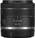 Canon RF 24-50 mm F4.5-6.3 is STM Zoom Lens for Beginners and Vloggers (2x Zoom, 4.5 Levels Image Stabiliser, Quiet STM Motor, Focus Breathing Correction, Lens Control Ring) Black