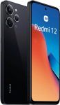 XIAOMI Redmi 12 mobiiltelefon, 90Hz 6,79-tolline FHD DotDisplay 8+128GB Android nutitelefon MediaTek Helio G88 protsessoriga ja 50MP AI kolmekordne kaamera, 5000mAh aku IP53 tolmu- ja pritsmekindel (must)