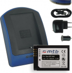 Aku ja laadija / peamine ja autosisene ja USB Bp1900 Samsung Smart Camera NX1 NX 1 jaoks