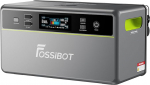 FOSSiBOT FBP1200, r&otilde;duelektrijaam m&auml;luga, 1,98 kWh LFP aku, MPPT 2000 W p&auml;ikeseenergia sisend, All-in-One energiasalvesti koos mikroinverteriga, 1200 W AC, 6500 laadimists&uuml;klit, laiendatav, elektrijaam, Plug & Play