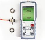 EDEDE Digitales Kraftmessger&auml;t, Digitaler Force Gau Push Pull Gau Dynamometer mit externem Lastzellensensor, Peak/Track-Modus(Force Gauge-HB9)