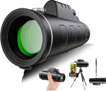 12x50 Monokulaar, Monokel fernglas, mit BAK4 Prisma und FMC Beschichtung, Monokulare Teleskop f&uuml;r Erwachsene HD f&uuml;r Vogelbeobachtung Jagd Wandern & Konzerte