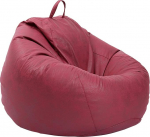 ArtsPavilion Bohnenbeutel Stuhl Diivan Deckung Ohne F&uuml;llstoff Lazy Lounger Hochr&uuml;cken Gro&szlig;er Bohnenbeutel Aufbewahrungsstuhl Diivan Diivan, Faule Diivan St&uuml;hle 70cmx80cm punane