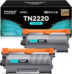iNKPAD TN2220 2 must &Uuml;hildub Brother TN2220 TN-2220 sobiva printeriga Canon Pixma MP250 Brother MFC-7360N HL-2250DN HL-2270DW FAX-2840 FAX-2940