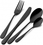 Pintinox Dream Series Stainless Steel Black Cutlery Set with Gift Box (6 People)