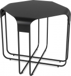 Umbra Graph Design k&uuml;ljelaud, v&auml;ike elutoa laud, kohvilaud, diivanilaud ja &ouml;&ouml;kapp, metallist, rauast, must, &uuml;ks suurus