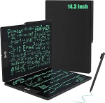 Czemo LCD kirjutuslaud, 14,3-tolline kokkupandav LCD-maalimislaud t&auml;iskasvanutele, kontor, digitaalne joonistustahvel 0,5 mm monokroomsete joontega, kirjutamine joonistusplaat m&auml;rkmete, m&auml;rkmete, memode, &uuml;lesannete nimekirjade, visandite jaoks