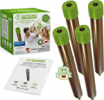 Isotronic Vibrasonic Mole Repellent sisse/v&auml;lja l&uuml;litiga ja akutoitel t&ouml;&ouml;tava vibratsioonimootoriga - peletab t&uuml;&uuml;kad, mutid ja maod.