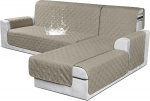 VANSOFY Sectional Diivan Covers, 100% veekindel L kuju diivan Slipcover, p&ouml;&ouml;ratav Chaise Lounge Cover for Sectional Sofa, m&ouml;&ouml;bli kaitsja, Cover for Pets, Cats, Dogs, 3 tk, Small, Khaki