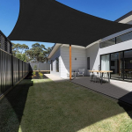 Ankuka p&auml;ikesevarju Sail ristk&uuml;lik 3x5M, veekindel UV-blokeeritud aed Patio Outdoor Patio Pool koos k&ouml;iega (must)