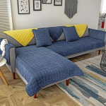 uyeoco Velvet Diivan Cover Corner Diivan L kuju Diivan Cover Diivan Cover Diivan/Couch Throw Blanket Corner Diivan 3/2 Seater Diivan Protection Slipcover Diivan Protectors Diivan Covers Non-Slip Dog Cat (V&auml;rv :