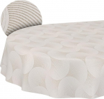 Pestav laudlina, Lootosefekt, lihtne hooldada, valmistatud puuvillast, pol&uuml;estrist, mustust h&uuml;lgav, aialina v&auml;ljas, Curva Hall, ovaalne, 180 x 140 cm.