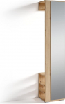 byLIVING Ben/Wardrobe Artisan Oak Look Light Brown koos peegliga / Peegelkapp esikusse koos riidehoidja ja riiuliga B 40 x K 184 x S 35 cm