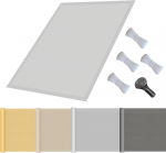 Markiis paigaldusk&ouml;itega, p&auml;ikesekaitse, veekindel, UV kaitse, tuulekaitse, markiis, pol&uuml;ester, ristk&uuml;likukujuline, rebenemiskindel, aasadega, aeda, terrassile, r&otilde;dule, telkimiseks, 1 x 1 m, kerge