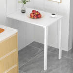 Kokkupandav seinalaud 75 x 60 cm, kokkupandav laud seinale, kokkupandav puidust seinalaud 1,5 cm, ruumi s&auml;&auml;stev seinalaud k&ouml;&ouml;ki, kodukontorisse ja v&auml;ikestesse ruumidesse