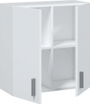 Habitdesign 005148O - Mitmeotstarbeline valge rippkapp, m&otilde;&otilde;dud:60 x 59 x 26,5cm.