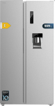 Cecotec Bolero CoolMarket SBS 559 Inox E. 559 L, 177 cm x 90 cm, E-klass, Multi Air Flow System, Total No Frost, Inverter-Plus
