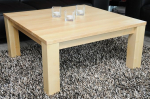 Kohvilaud 60 x 60 cm vaher / ehtne puit / t&auml;ispuit / k&otilde;rgus 42 cm