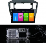 9-tolline Android autoraadio koos GPS-navigatsiooniga + HD &ouml;ise n&auml;gemise auto tagurduskaamera asendus VW Load UP 121, 122, BL1, BL2/UP!e-Up! 121, 122, 123, BL1, BL2, BL3/Skoda Citigo E-Citigo AA NF1 NE1