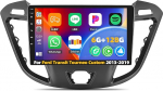 Android 15, 6G+128G 8Core GOHHDL autoraadio Ford Transit Tourneo Custom 2013-2019 juhtmevaba Carplay Android Car, 9-tolline Carplay raadio koos GPS BT WiFi FM/RDS SWC tagantvaate kaamera ja MICiga
