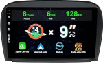 6G + 128GB Double DIN Carplay DSP Android 14 autoraadio Mercedes Benz SL R230 SL350 SL500 SL300 SL550 |Camera + MIC|9-tolline IPS | Toetab GPS navigatsiooni/DAB/WiFi/BT/MirrorLink/SWC/FM