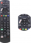 Boulton universaalne kaugjuhtimispult Panasonic Smart TV jaoks - universaalne teleripult Panasonic kaugjuhtimispult telerile - Panasonic universaalne kaugjuhtimispult - asendus teleripult - Smart TV