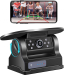 GREENAUTO WiFi tagurduskaamera p&auml;ikesemagnetiline tagurduskaamera, HD 1080P IR &ouml;ine n&auml;gemine BSD intelligentne tuvastamine IP69K veekindel, iPhone Androidile, parkimisabi autole, haagisele, haagisele