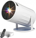 Projektor 4K projektor Full HD 1080P mini projektor, mis toetab rohkem kui 500 live kanalit, WiFi 6 ja Bluetooth 5.2, nutikas projektor 200ANSI automaatse horisontaalse trapetsikorrektsiooniga, 180&deg; p&ouml;&ouml;ramine