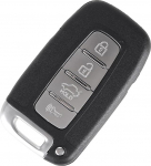 Autov&otilde;tme asendamine kaugjuhtimispuldi v&otilde;ti Cle Hyundai i1 0 i20 ix20 i30 ix35 i40 Santa fe Veloster v&otilde;tmefoobi klapp 4 nupu teraga Phonillico&reg;