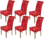 Homaxy Stretchy Chair Protector Cover Modern Universal Dining Chair Covers, Bi-Elastic Washable