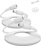 Itramax DC pikenduskaabel 9 m 12 V Pack of 2, DC 2,1 mm x 5,5 mm toiteadapteri lame pikendus, 5521 naissoost pistikukaabel turvakaameratele, v&otilde;rgukaameratele, DVR-dele rohkem seadmeid 24 V 9 V 5 V 12
