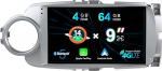 2 DIN Android 14 autoraadio Toyota Yaris/GRMN 2012-2017 GPS navigatsioon WiFi DSP Carplay SWC BT 4GB + 64GB