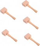 Zerodeko 5 St&uuml;ck Hammerwerkzeug Tischler Handwerkzeuge Schnitzwerkzeuge Holzschnitzerei Holzbearbeitung schwer H&auml;mmer Zimmermannshammer Holzschl&auml;gel Holzwerkzeug manueller Hammer Buche
