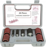 Pakett 20 Power Drum-Sanders Self-Expanding Upholstery Spindle lihvimise masin Press Drum Sander Tool Kit puusepat&ouml;&ouml;, puidut&ouml;&ouml;tlemine