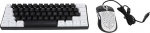 60% m&auml;nguklaviatuuri ja hiire kombinatsioon, RGB klaviatuuri ja hiire komplekt taustavalgusega, Mi NI klaviatuur 61 klahviga ja mehaanilise tunnetusega, optilised hiired, PC-le, Gamerile