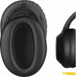 Geekria k&otilde;rvapadi asendus Sony WH1000XM2, MDR-1000X k&otilde;rvaklappidele / asendusk&otilde;rvapadjad koos klamberr&otilde;nga ja h&auml;&auml;lestustooniga puuvill / k&otilde;rvapadi / k&otilde;rvapadi remondiosad (plastikr&otilde;ngas / h&auml;&auml;lestuspuuvill)
