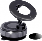 Magnetische Absaugung Kfz-Halterung, Armaturenbrett-Handyhalterung, Auto-Staubsauger, magnetischer Saugnapf, 360&deg; drehbare Handyhalterung f&uuml;r iPhone und Android-Handy