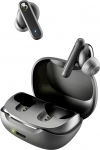 Skullcandy Smokin' Buds In-Ear juhtmevabad k&otilde;rvaklapid, 20 tundi kestev aku, 50% s&auml;&auml;stev plastik, mikro, &uuml;hildub iPhone'i, Android ja Bluetooth seadmetega - mustad