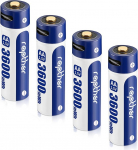 Rapthor AA aku 1,5 V laetav, suure j&otilde;udlusega, kiire ja kauakestev USB-C laadimine, 3600 mWh kaugjuhtimispuldi, akutoitega m&auml;nguasjade, klaviatuuride, juhtmevabade hiirte jaoks.