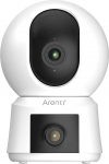 ARENTI P3TT - 3MP siseruumide valvekaamera kahe objektiiviga, panoraam- ja kallutusfunktsiooniga, 2,4 GHz ja 5 GHz kahesageduslik WiFi, automaatne j&auml;lgimine ja m&uuml;ra tuvastamine
