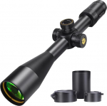 WestHunter Optik HD-N 4-16x44 FFP jahikaugus, 30 mm taktikaline esimene fokaaltasapind s&ouml;&ouml;vitatud klaas 1/4 MOA t&auml;psuslaskmine pikamaa FFP sihikud | Must/h&otilde;bedane